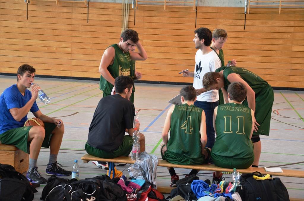 U18-Trainer Stefan Fuchs konnte mir seiner Mannschaft wichtige Praxis für die kommende Saison sammeln.